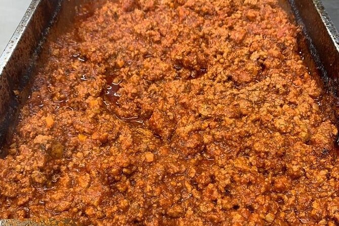 3 hour Lasagna Bolognese cooking class - Kneading Eggs, Flour, and Spinach
