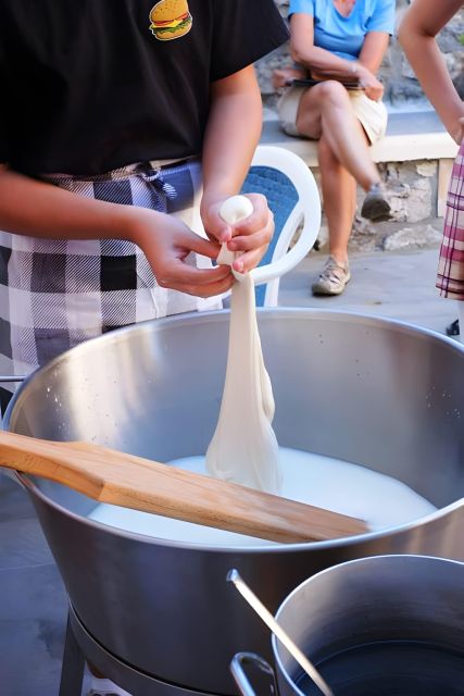 Amalfi: Make Fresh Pasta, Mozzarella, & Tiramisù with Wine - Eating your work with farm wine