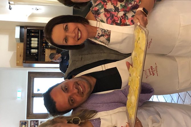 Amazing Pizza and Pasta Class at Savio’s kitchen cooking school - Shaping a Neapolitan-style pizza