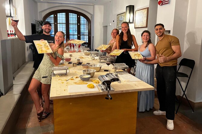 Authentic Pasta Making Class in Florence with a Local Chef - Making pasta at Tre Pepi in central Florence