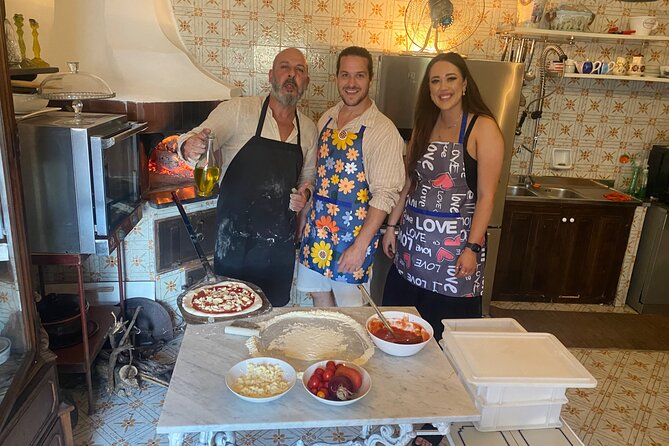 Authentic Pasta & Pizza Cooking Class with Sorrento Coast Pickup - Homemade wine, music, and a shared dinner