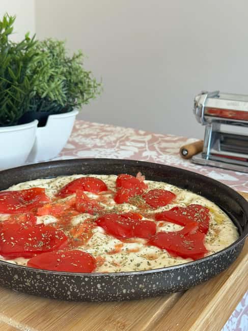 Bari: Apulian Cooking Class - Fresh Pasta and Focaccia - Kneading Bari-Style Focaccia