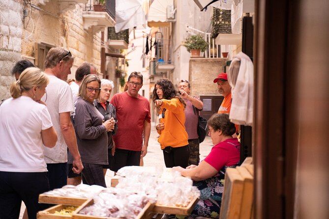Bari Bike Tour with Pasta Experience - Piazza del Ferrarese and the Roman road beneath it