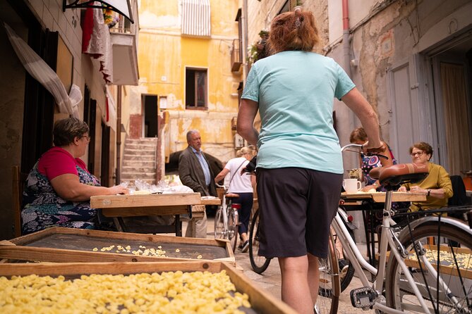 Bari Bike Tour with Pasta Experience - Piazza Mercantile, where Bari still meets