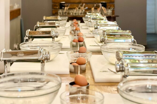 Bari: Pasta and Tiramisu Cooking Class with Wine - Sit down to the meal you made