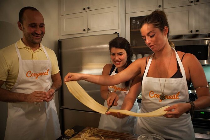 Best Italian Pasta Class in Los Angeles (Includes 3-Course Meal) - A small group changes the cooking lesson