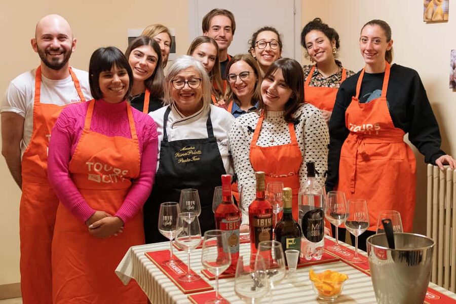 Bologna: Pasta Cooking Class, Ragu, Spritz, Wine & Gelato - What makes this feel local