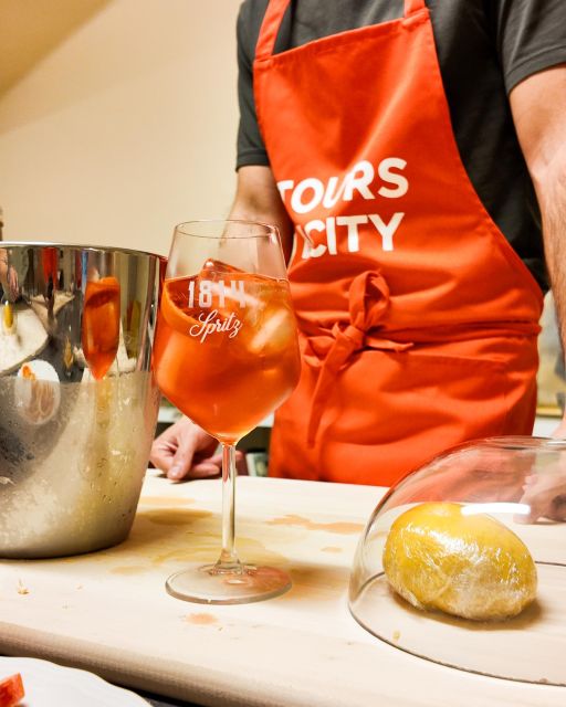 Bologna: Pasta Cooking Class, Ragu, Spritz, Wine & Gelato - Timing, meeting point, and what to bring