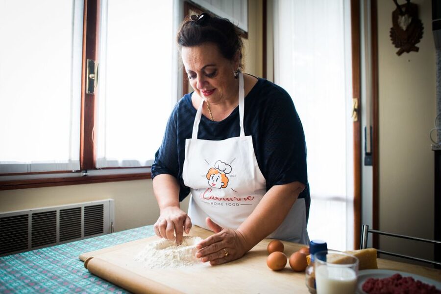 Bologna: Pasta-Making Class at a Local's Home - The hands-on pasta work