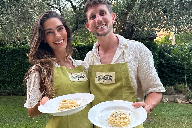 Bruschetta, Fettuccine, Gnocchi, Tiramisu Cooking Class - Eating the meal you made