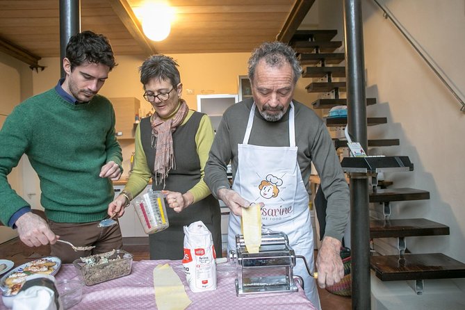 Cesarine: Small group Pasta and Tiramisu class in Treviso - Timing, meeting point, and group details