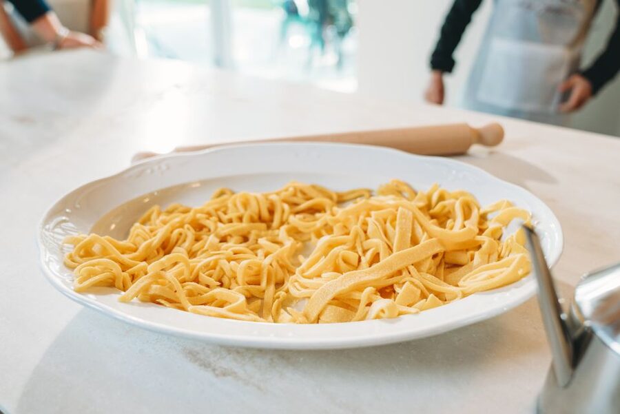 Chianti: Fresh Pasta Class With Lunch or Dinner - Cooking in a modern villa kitchen