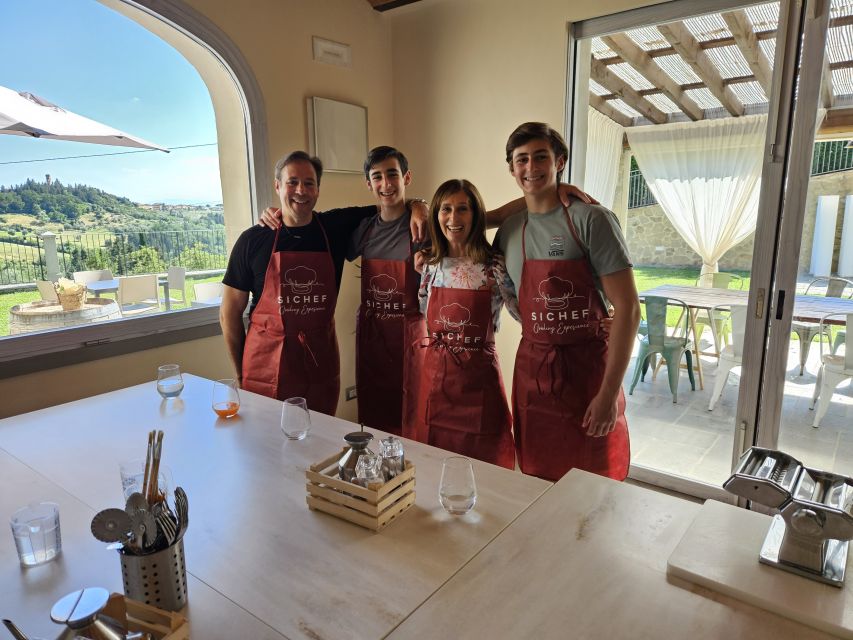Chianti: Fresh Pasta Class With Lunch or Dinner - Starting with Chianti views and a welcome drink