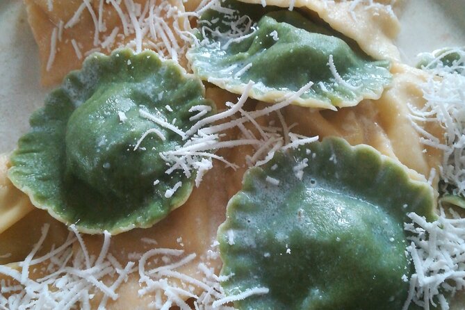 Colorful Pasta Workshop in Bologna with meal - The meal: five pasta tastings and local extras