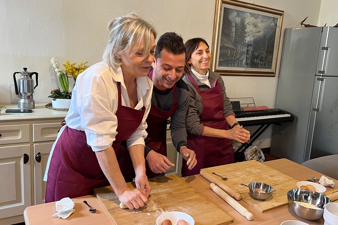 Como cooking class - Pasta and Tiramisu - Making pasta without a machine