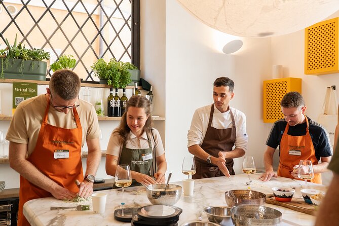 Cook & Dine in Rome: Pizza, Ravioli & Gelato with Unlimited Wine - Key points to know before booking