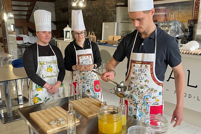 Cooking Class: hand made pasta from scratch in Sorrento - A beachside setting in Piano di Sorrento