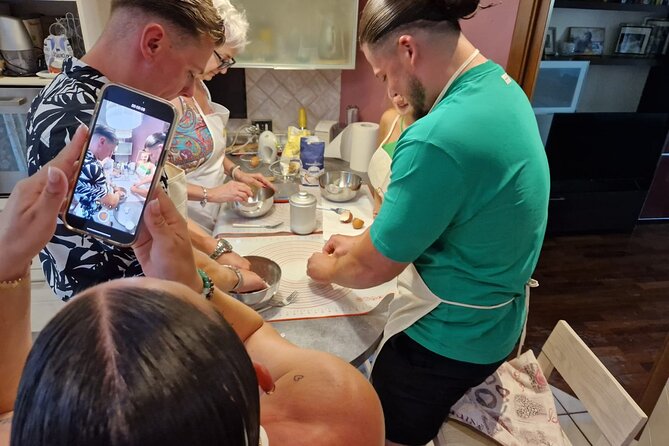 Cooking class in a garden: handmade pasta - Learning the dough, folding, and pasta shapes