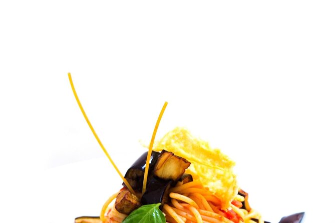 Cooking Class in Palermo - fresh pasta and tiramisù - Sicilian pesto, sheep’s ricotta, and almond crunch