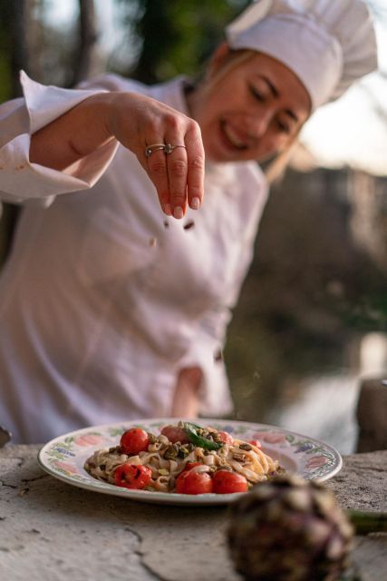 cooking pasta class - Three Chianti wines with the food