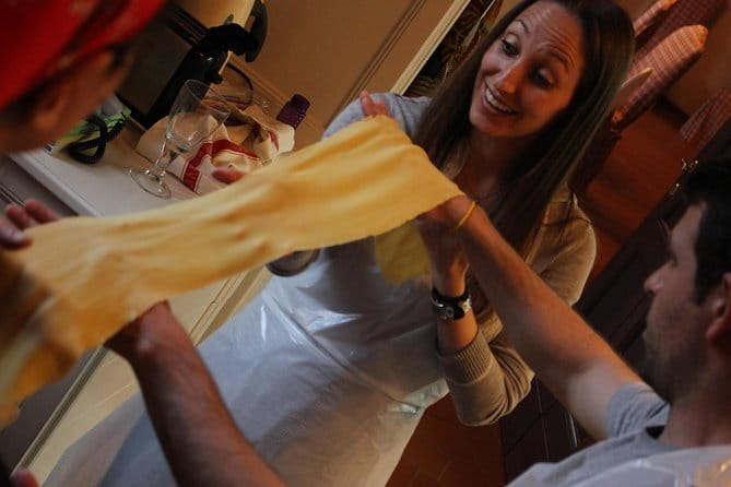 Express Pasta-Making Lesson with Gourmet Dinner - What the price includes at $126.43