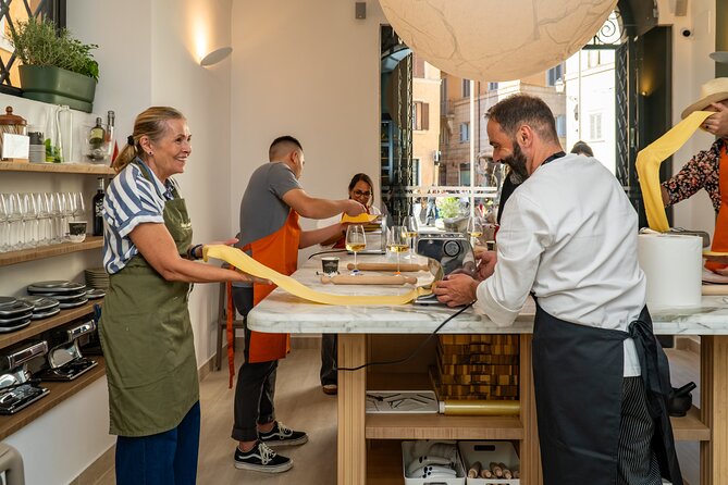 Farmer's Market and Pasta Making with Italian Wine - A full meal, not just a cooking lesson