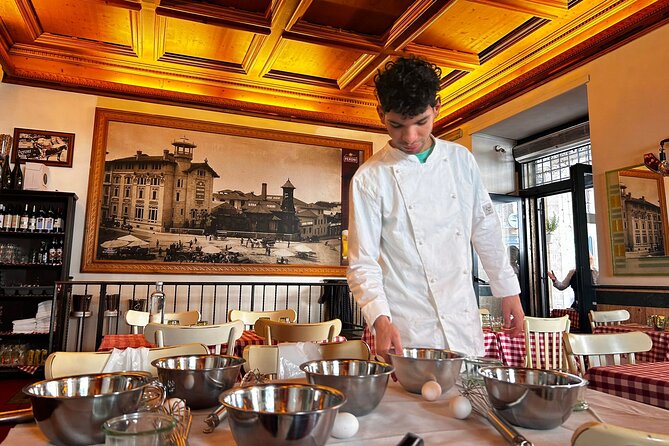 Fettuccine Pasta Cooking Class in Rome City Center - Making pasta beside Piazza Navona