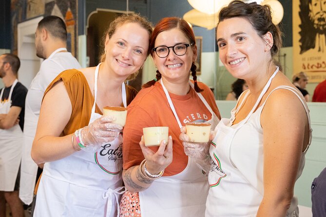 Fettuccine, Ravioli and Tiramisu Pasta Making in Rome - A Roman cooking break with something to eat at the end