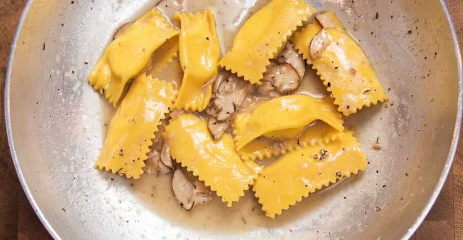 Florence: Art of Pasta Cooking Workshop with Food and Wine - Tortelli, tagliatelle, and fettuccine on the worktable