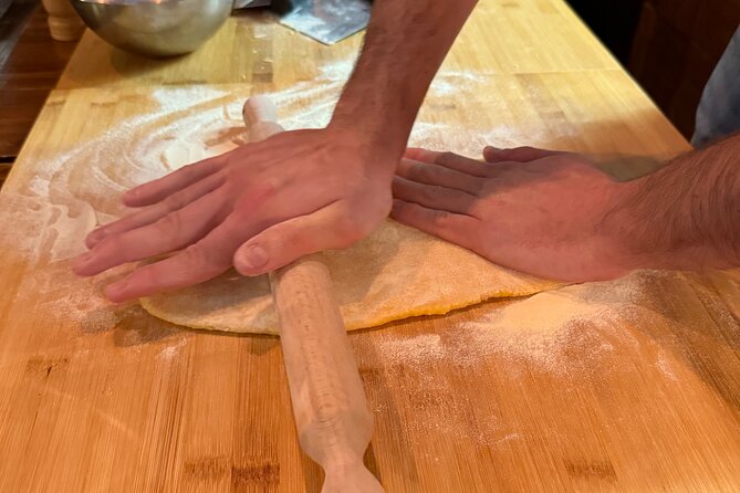 Florence; Cooking Course Pasta/Tiramisu and Lots of Wine - Fresh pasta with flour, eggs, and patience