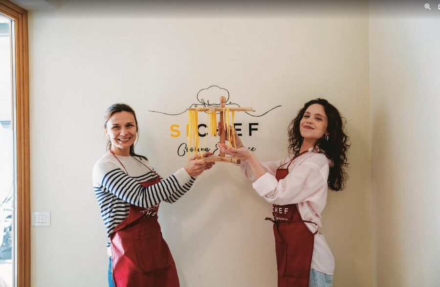 Florence: Fresh Pasta and Tiramisu Cooking Class - Making pasta by hand, one step at a time