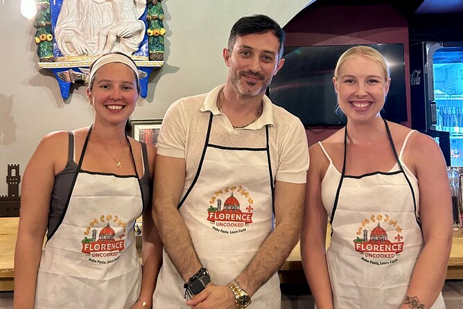 Florence Gluten Free Pasta Class with Limitless Wine - Making gluten-free pasta near Florence’s Duomo