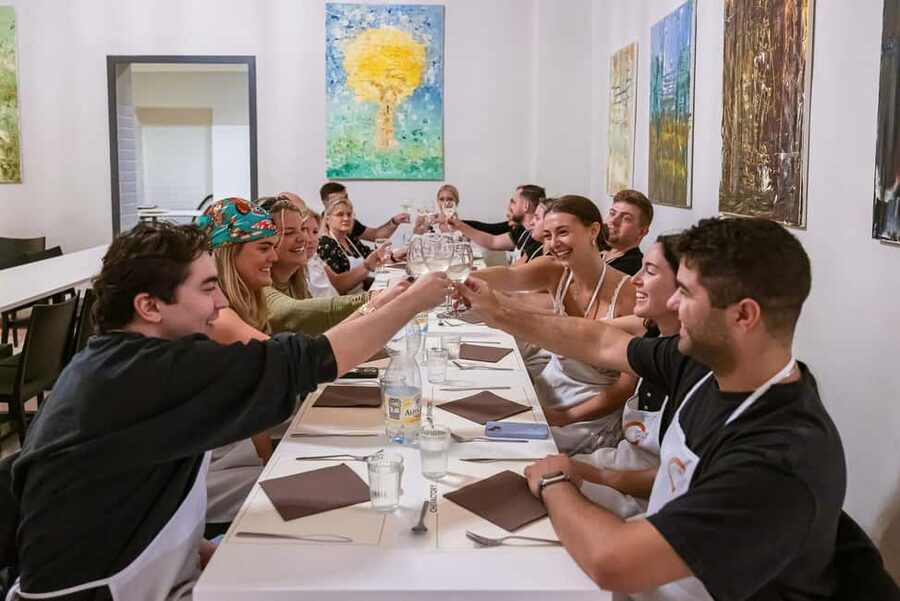 Florence: Handmade Pasta & Dessert Class with Unlimited Wine - What the group size means for you