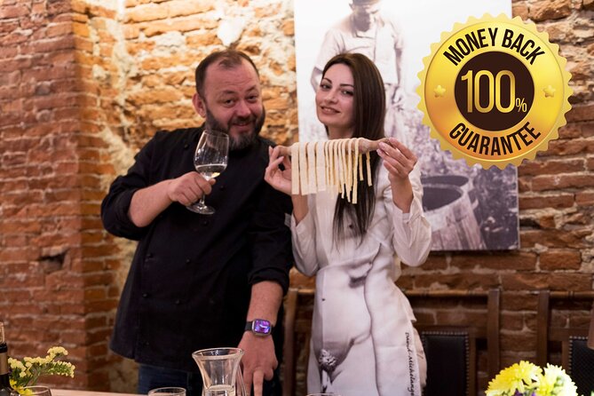 Florence: Pasta & Tiramisu Cooking Class with lots of Good Wine - Starting with pasta dough at La Carbonata
