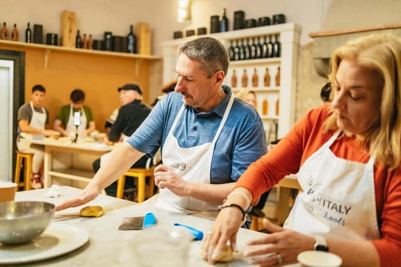 Florence: Premium Pasta and Gelato Cooking Class - A good choice for families