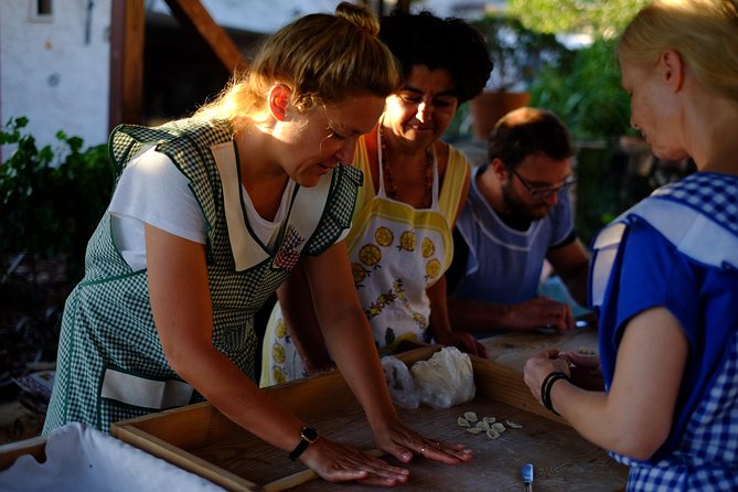 Fresh pasta and dinner in my biogarden - What the $118 price includes in value