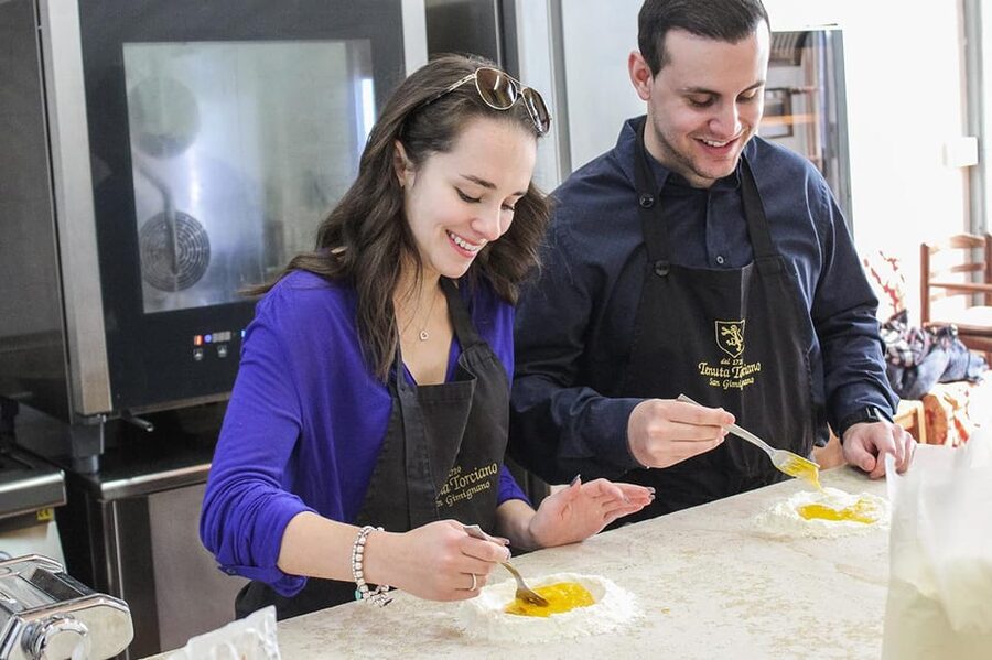 From Livorno: Authentic italian Pasta Cooking Class - Arriving at Tenuta Torciano near San Gimignano