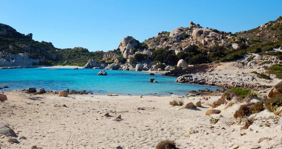 From Palau: La Maddalena Archipelago Boat Tour with Pasta - Budelli brings clear water and a famous photo stop