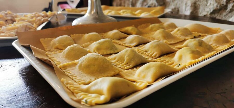 From Rome: Pasta Masterclass & Wine Tour in the Vineyard - Rolling pasta with Chef Paola or Anna Maria