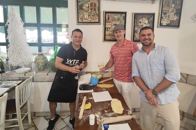 GLUTEN FREE pasta course Rome 3 TYPES OF PASTA gluten free - Sauces turn practice into lunch