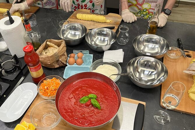 Gnocchi and meatballs | Cooking class and dinner at my house in Rome - Prosecco, pizza, and a Roman welcome
