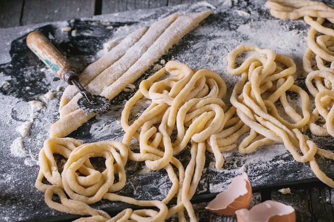 Handmade Pasta and Tiramisu class in Florence - The pasta choices: Tuscan shapes with different personalities