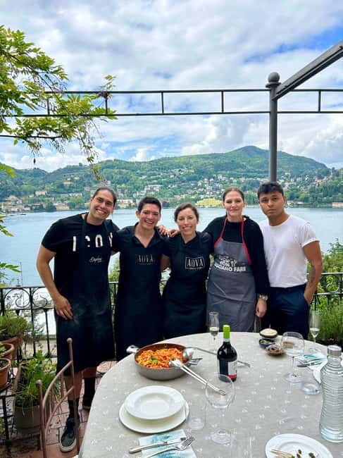 Handmade Pasta & Tiramisu Cooking Class + Stunning Lake View - The tiramisu lesson adds a sweet finish