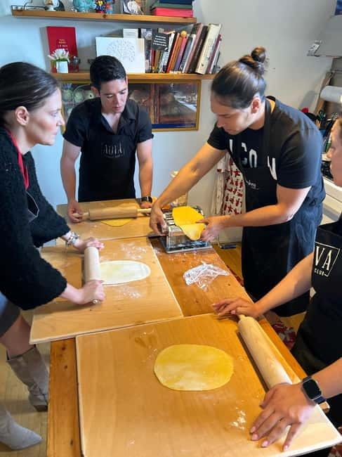 Handmade Pasta & Tiramisu Cooking Class + Stunning Lake View - Marco, Kevin, and Leon