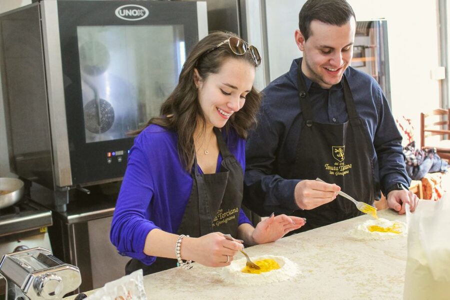Hands-on Pasta Making Cooking Class and Wine Tasting - Dietary needs and family suitability