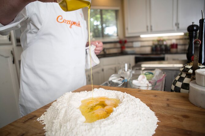 Intimate Italian Pasta Class in Edmonton (Includes 4-Course Meal) - Ending with ricotta cake and blueberry compote
