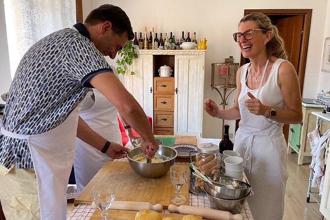 Italian Pasta Cooking Course - Elena and her husband keep the setting personal