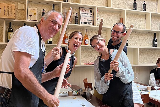 Kitchen of Mamma: Pasta Cooking Class with market visit in Rome - The value of the $151.23 price