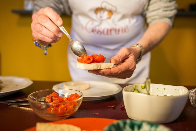 Lasagna Masterclass: Learn, Cook & Taste Authentic Bolognese - Eating what you made with sparkling wine
