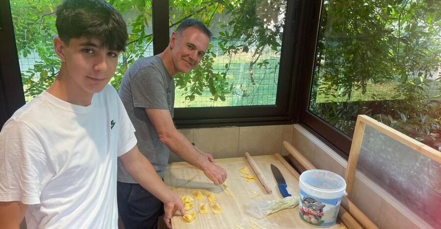 Learn and taste the real bolognese ragù and pasta making - Tortelloni, farfalle, and tagliatelle